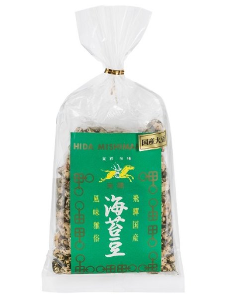 画像1: 塩海苔豆(大袋120g) (1)