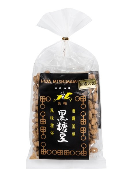 画像1: 黒糖豆(大袋130g) (1)